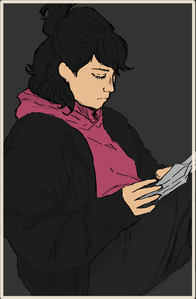 The Ilustration showing acceptance emotion
