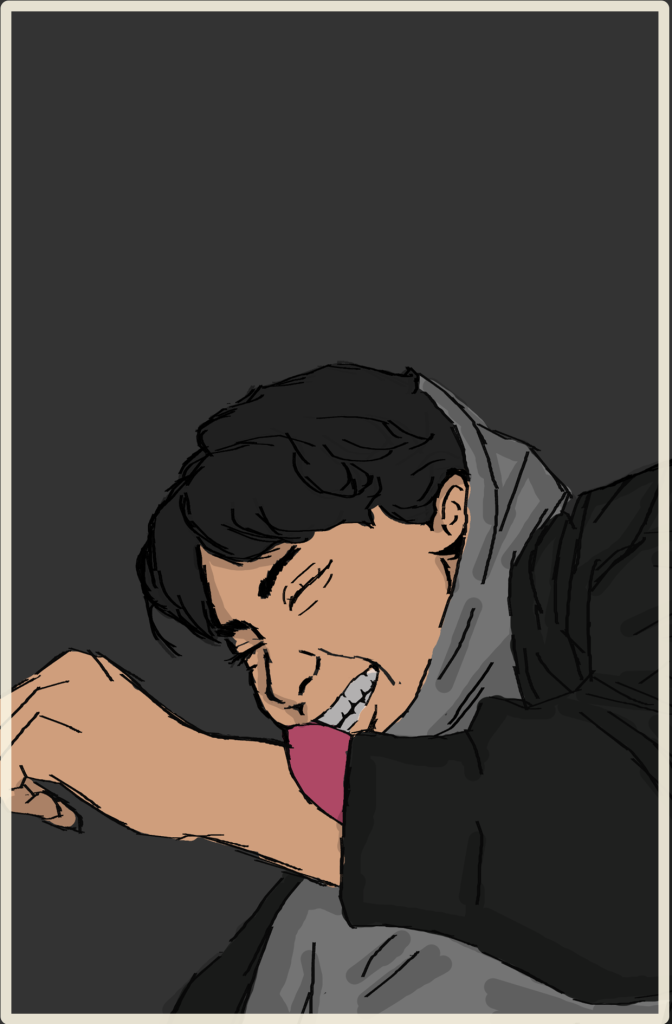 The Ilustration showing Joy emotion