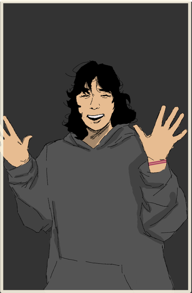 The Ilustration showing surprise emotion feelings 